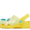 Ron English x Classic Clog pentru copii „Party Animals – Zebra Lemon”