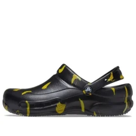 Saboți Bistro Graphic „Black Yellow”