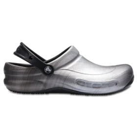 Saboți Bistro Graphic „Silver Black”