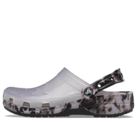 Saboți clasici Bleach „Translucent Black White”