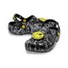 Saboți clasici Smiley World „Black White”
