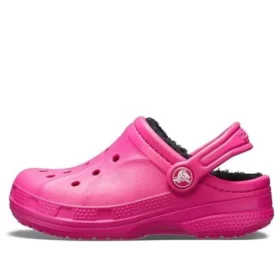 Saboți căptușiți Ralen „Candy Pink Black”
