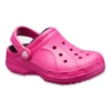 Saboți căptușiți Ralen „Candy Pink Black”