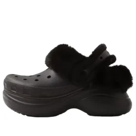 Saboți căptușiti Bae „Negru”