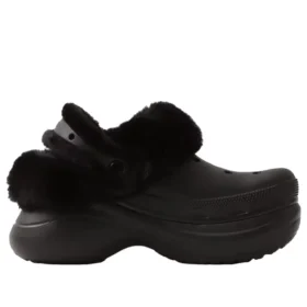 Saboți căptușiti Bae „Negru”