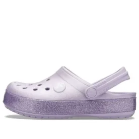 Saboți Crocband cu Glitter „Purple”
