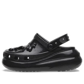 Saboți Crush High Shine „Black”