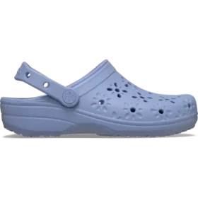 Sabot clasic cu decupaje florale