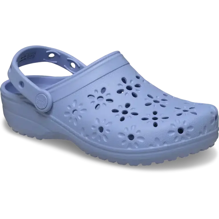 Sabot clasic cu decupaje florale Sabot clasic cu decupaje florale