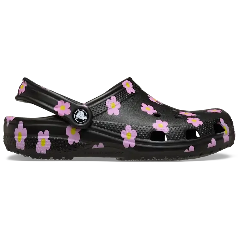 Sabot clasic cu flori Sabot clasic cu flori