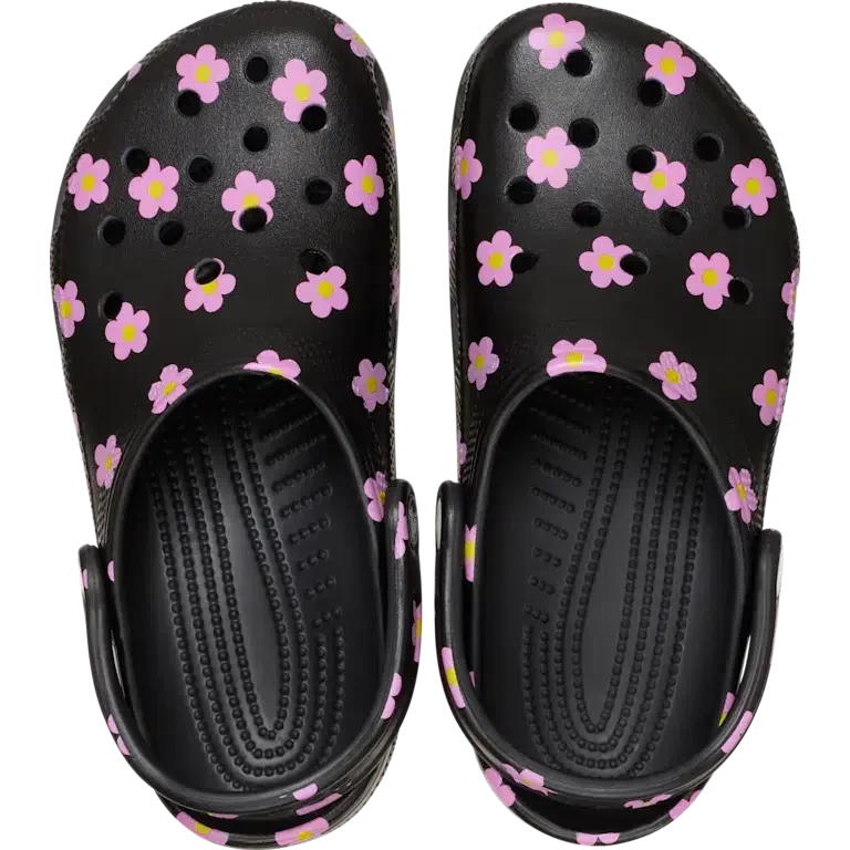 Sabot clasic cu flori Sabot clasic cu flori
