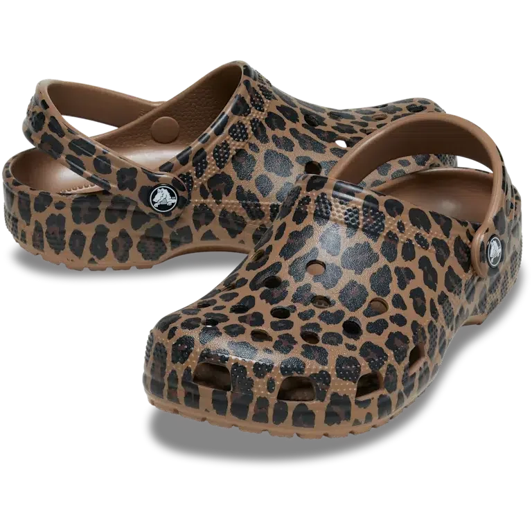 Sabot clasic cu imprimeu animalier Sabot clasic cu imprimeu animalier