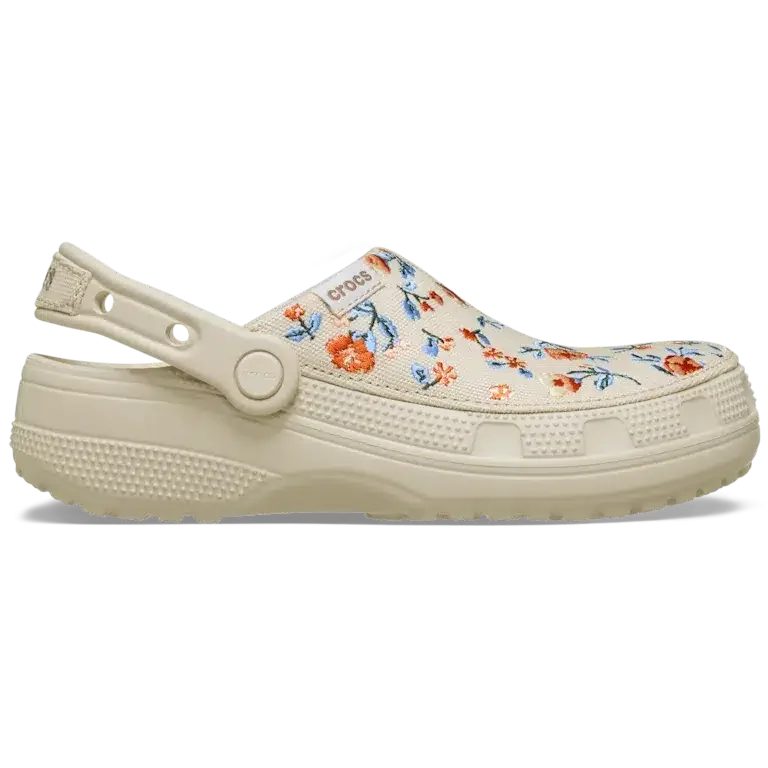 Sabot clasic cu imprimeu floral Sabot clasic cu imprimeu floral