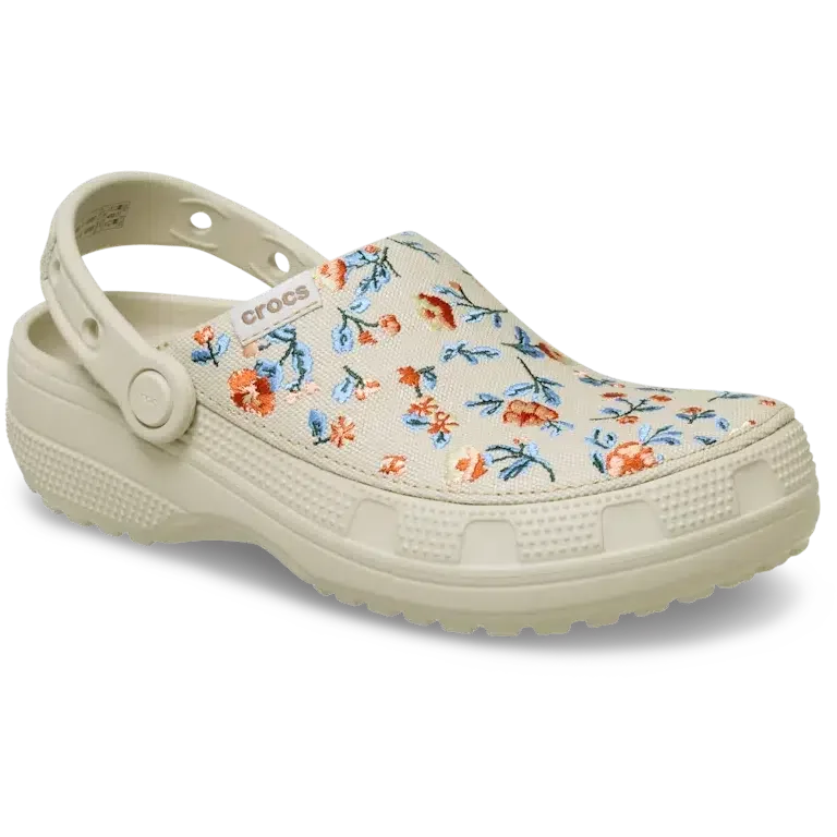 Sabot clasic cu imprimeu floral Sabot clasic cu imprimeu floral