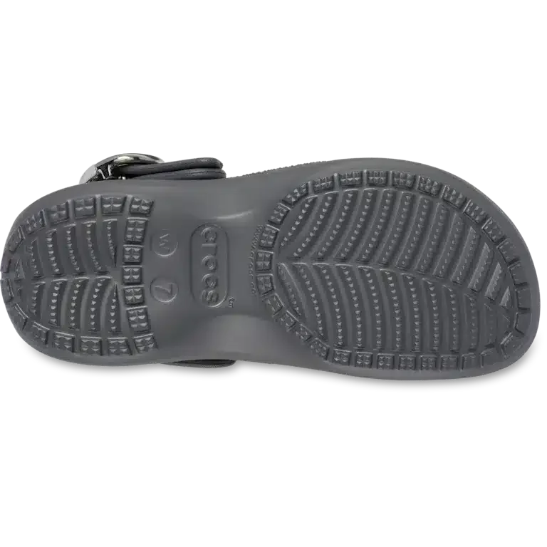 Sabot clasic cu platformă și cataramă metalică Sabot clasic cu platformă și cataramă metalică