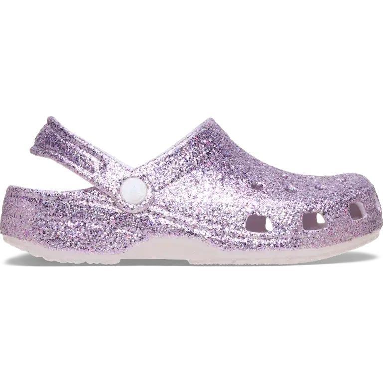 Sabot clasic pentru copii cu Glitter grosier Sabot clasic pentru copii cu Glitter grosier