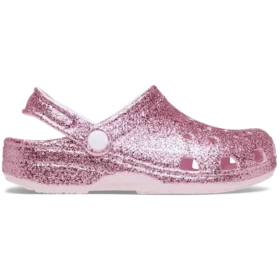 Sabot clasic pentru copii cu Glitter grosier