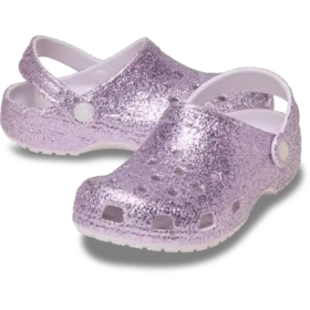 Sabot clasic pentru copii cu Glitter grosier