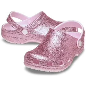 Sabot clasic pentru copii cu Glitter grosier