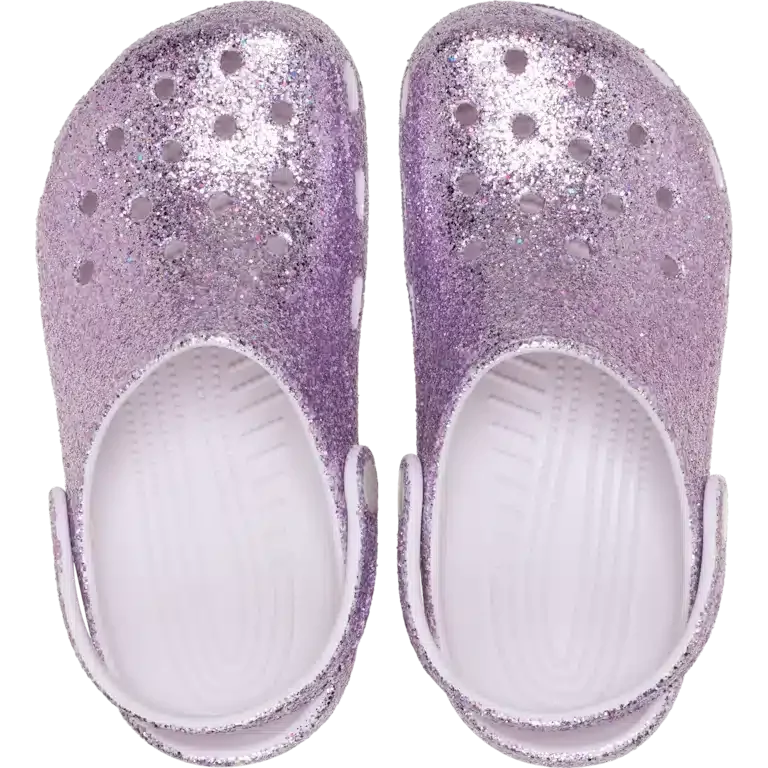 Sabot clasic pentru copii cu Glitter grosier Sabot clasic pentru copii cu Glitter grosier