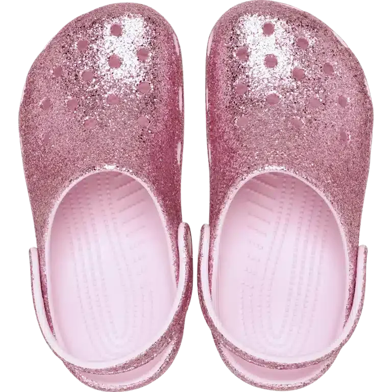 Sabot clasic pentru copii cu Glitter grosier Sabot clasic pentru copii cu Glitter grosier