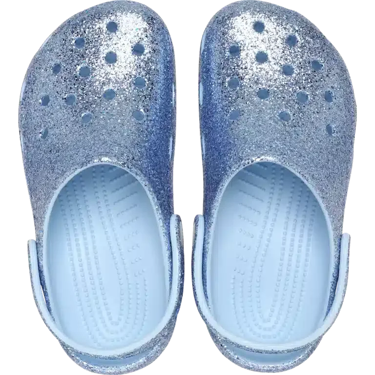 Sabot clasic pentru copii cu Glitter grosier Sabot clasic pentru copii cu Glitter grosier
