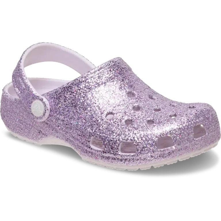 Sabot clasic pentru copii cu Glitter grosier Sabot clasic pentru copii cu Glitter grosier