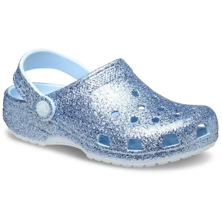 Sabot clasic pentru copii cu Glitter grosier Sabot clasic pentru copii cu Glitter grosier