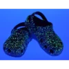 Sabot clasic pentru copii cu stropi de vopsea strălucitoare Sabot clasic pentru copii cu stropi de vopsea strălucitoare
