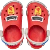 Sabot clasic pentru copii mici „Iam Fire Truck Lights” cu curea în spate