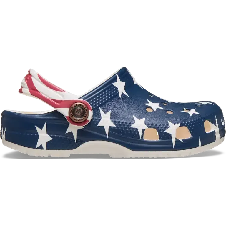Sabot Classic American Flag pentru copii mici Sabot Classic American Flag pentru copii mici