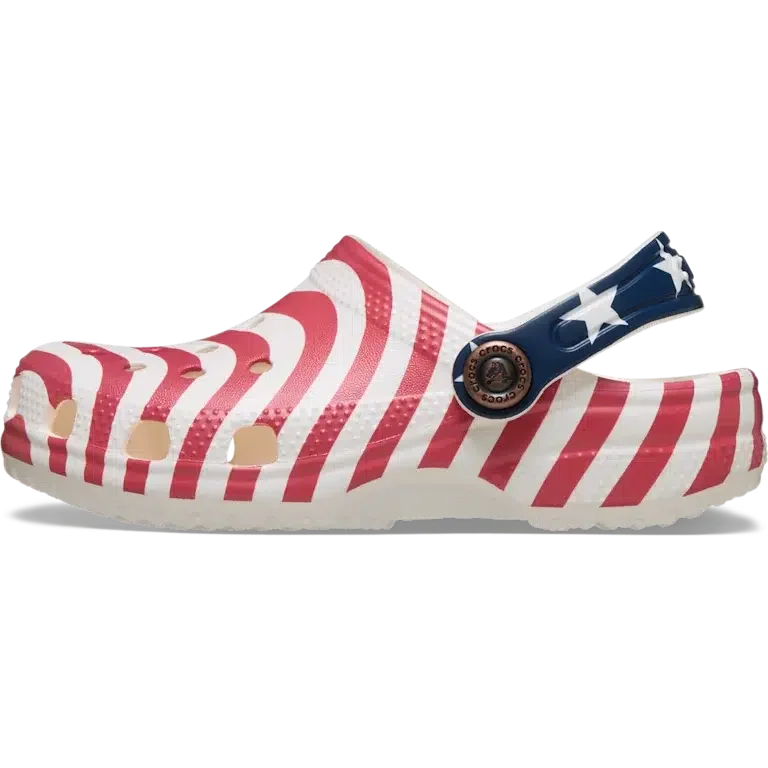 Sabot Classic American Flag pentru copii mici Sabot Classic American Flag pentru copii mici