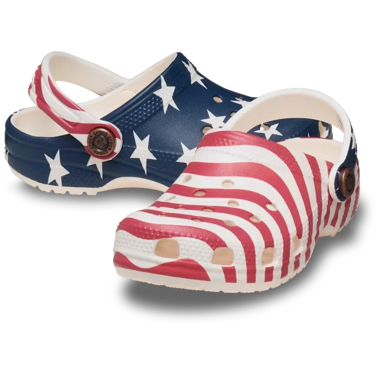 Sabot Classic American Flag pentru copii mici Sabot Classic American Flag pentru copii mici