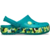 Sabot Crocband Glow Confetti Band pentru copii mici