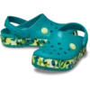 Sabot Crocband Glow Confetti Band pentru copii mici