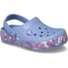 Sabot Crocband Glow Confetti Band pentru copii mici