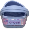 Sabot Crocband Glow Confetti Band pentru copii mici