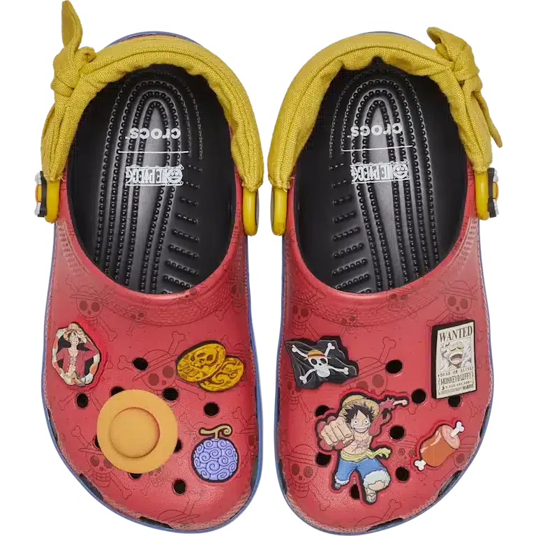 Sabot Luffy Classic Clog pentru copii din colecția One Piece Sabot Luffy Classic Clog pentru copii din colecția One Piece