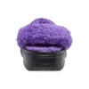 Saboti Baya Lined Clog „Negru-violet”