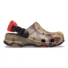 Saboti clasici All-Terrain Camo „Maro Verde Negru”