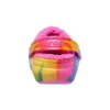 Saboti clasici căptușiți cu imprimeu Tie-Dye „Albastru Roz”