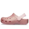 Saboti clasici cu Glitter „Rose Pink”