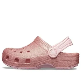 Saboti clasici cu Glitter „Rose Pink”
