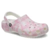 Saboti clasici cu imprimeu Duke „Pink Tweed”