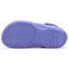 Saboti clasici din piele de crocodil „Purple”