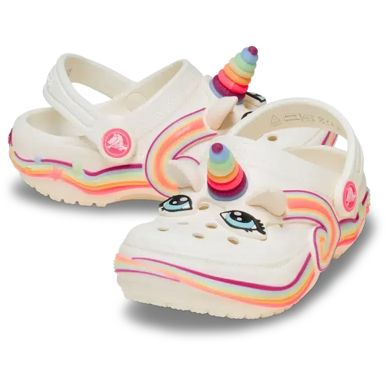 Saboti clasici pentru copii mici „I am Unicorn Lights” Saboti clasici pentru copii mici „I am Unicorn Lights”