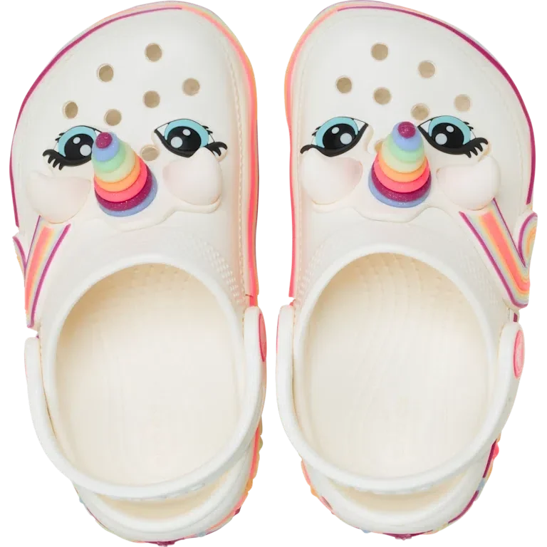 Saboti clasici pentru copii mici „I am Unicorn Lights” Saboti clasici pentru copii mici „I am Unicorn Lights”