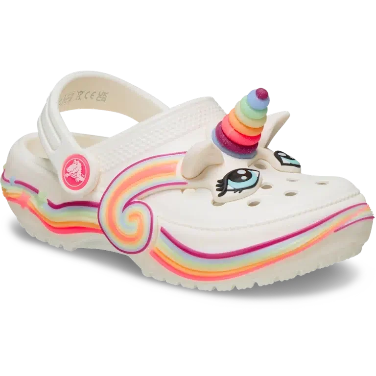 Saboti clasici pentru copii mici „I am Unicorn Lights” Saboti clasici pentru copii mici „I am Unicorn Lights”