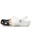 Saboti clasici Rainbow Pride „Alb Negru”