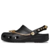 Saboti clasici Tiara „Black Gold”